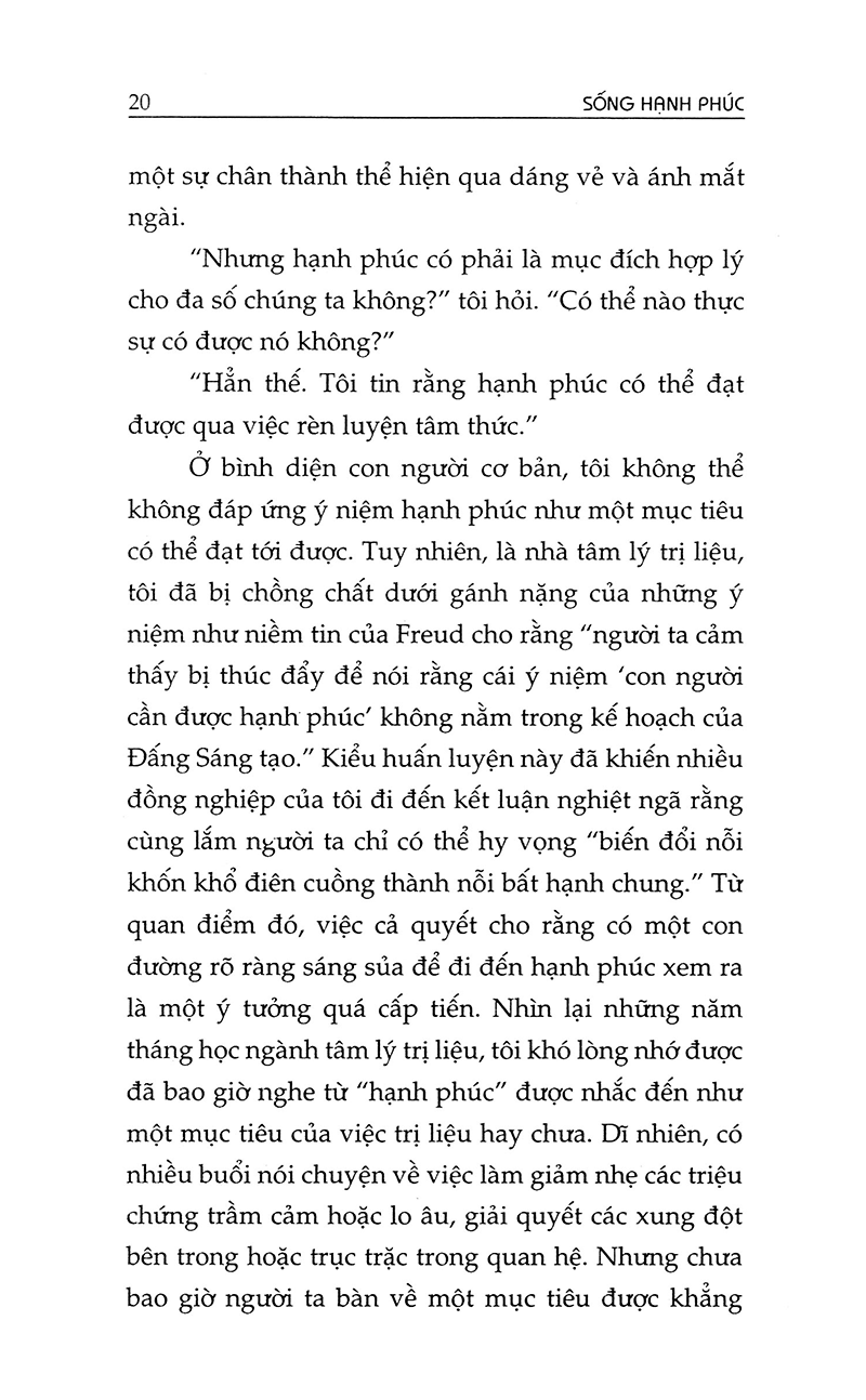 sống hạnh phúc (cẩm nang cho cuộc sống) - tái bản 2020