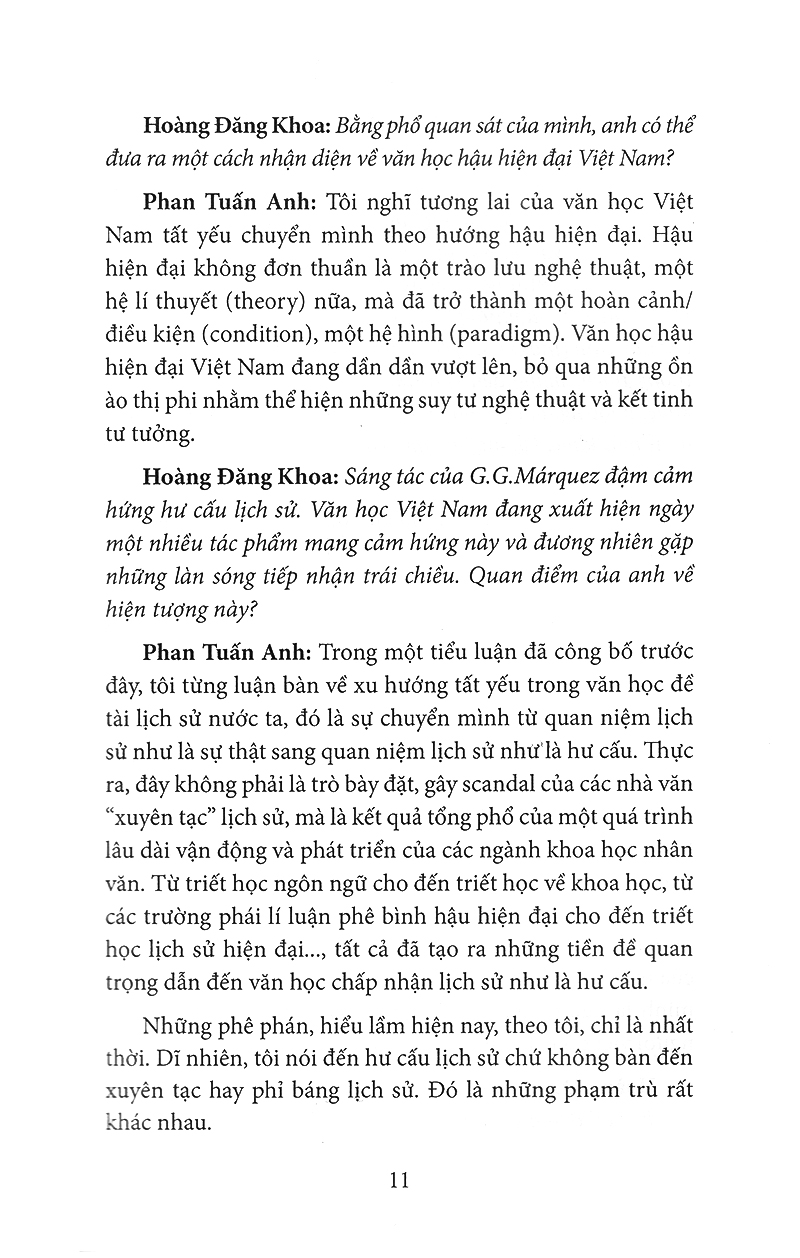 song hành và đối thoại