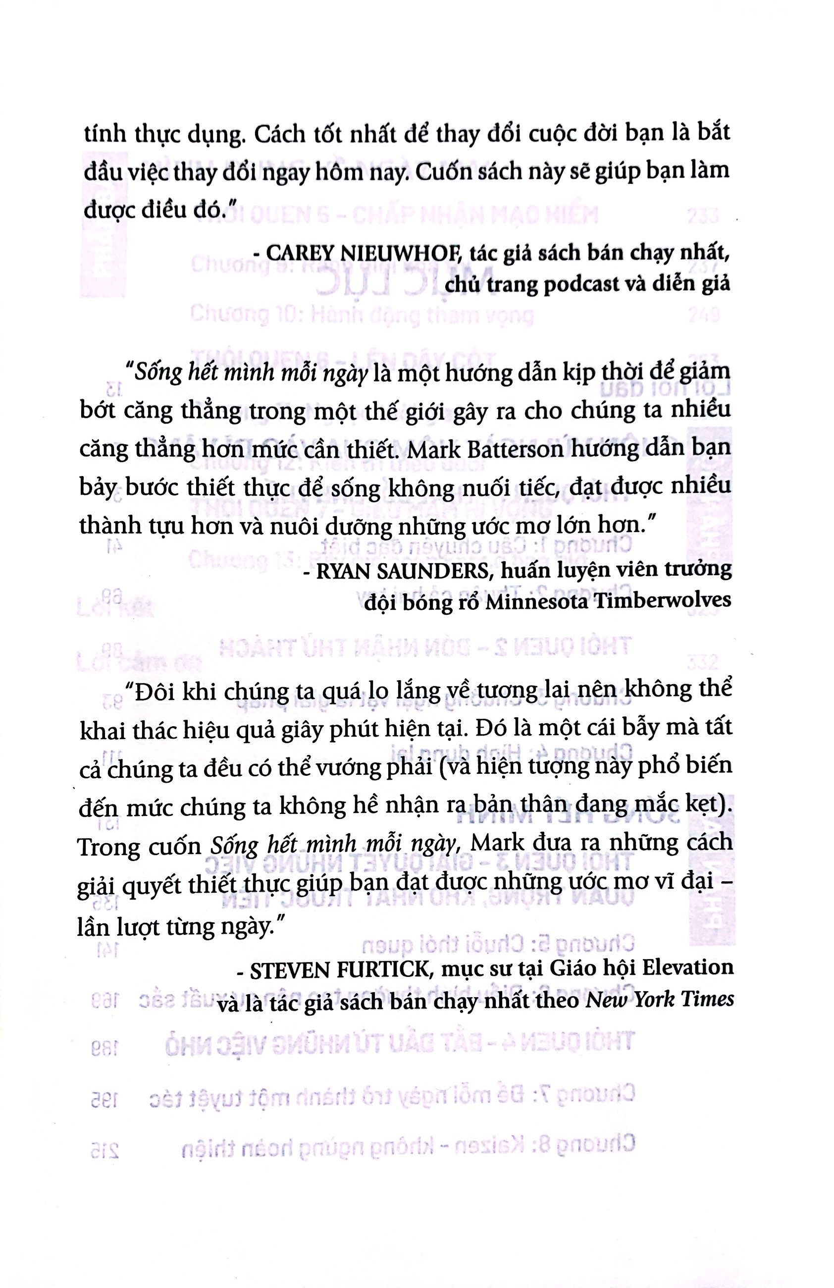 sống hết mình mỗi ngày - 7 thói quen giúp bạn hạnh phúc và thành công