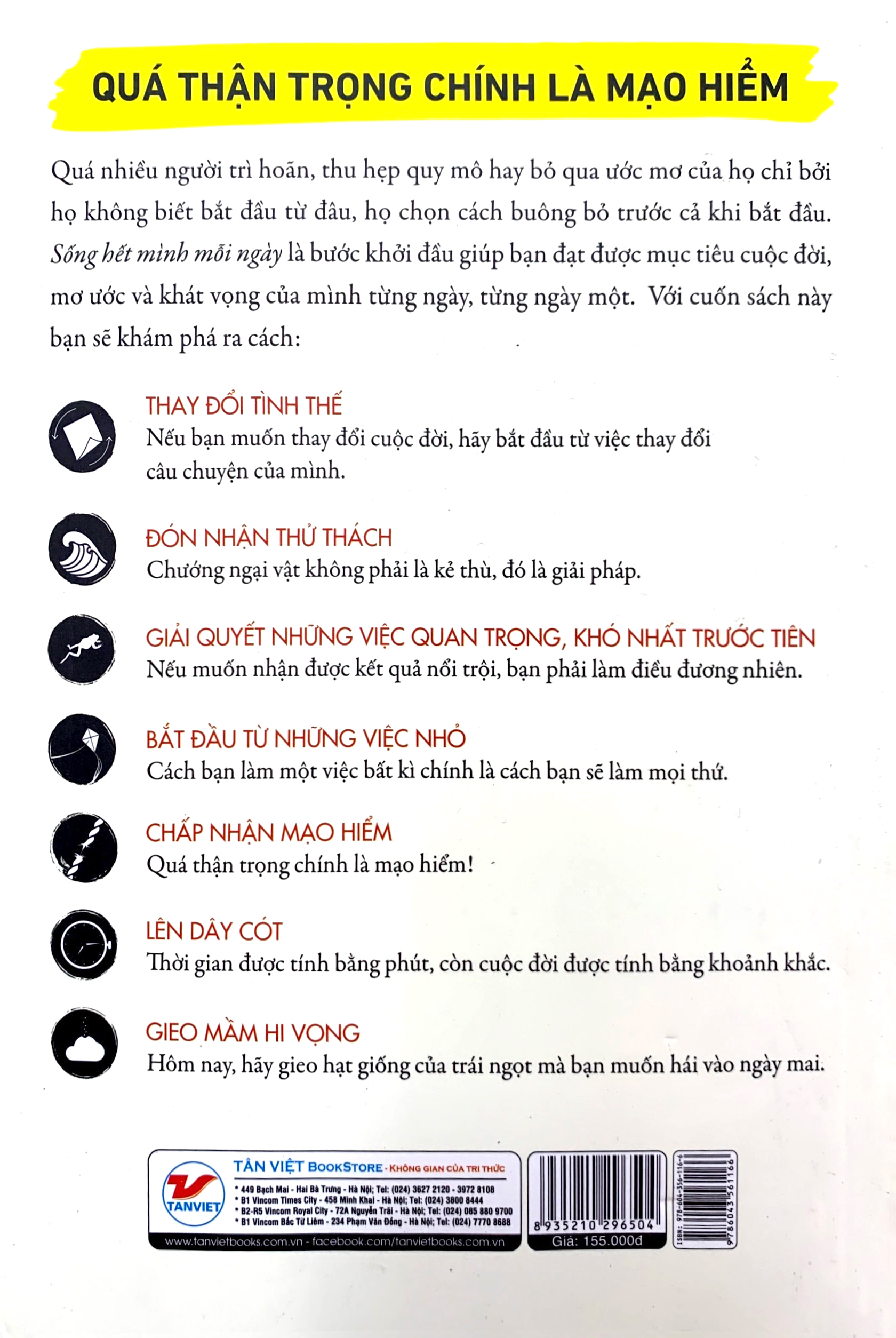 sống hết mình mỗi ngày - 7 thói quen giúp bạn hạnh phúc và thành công