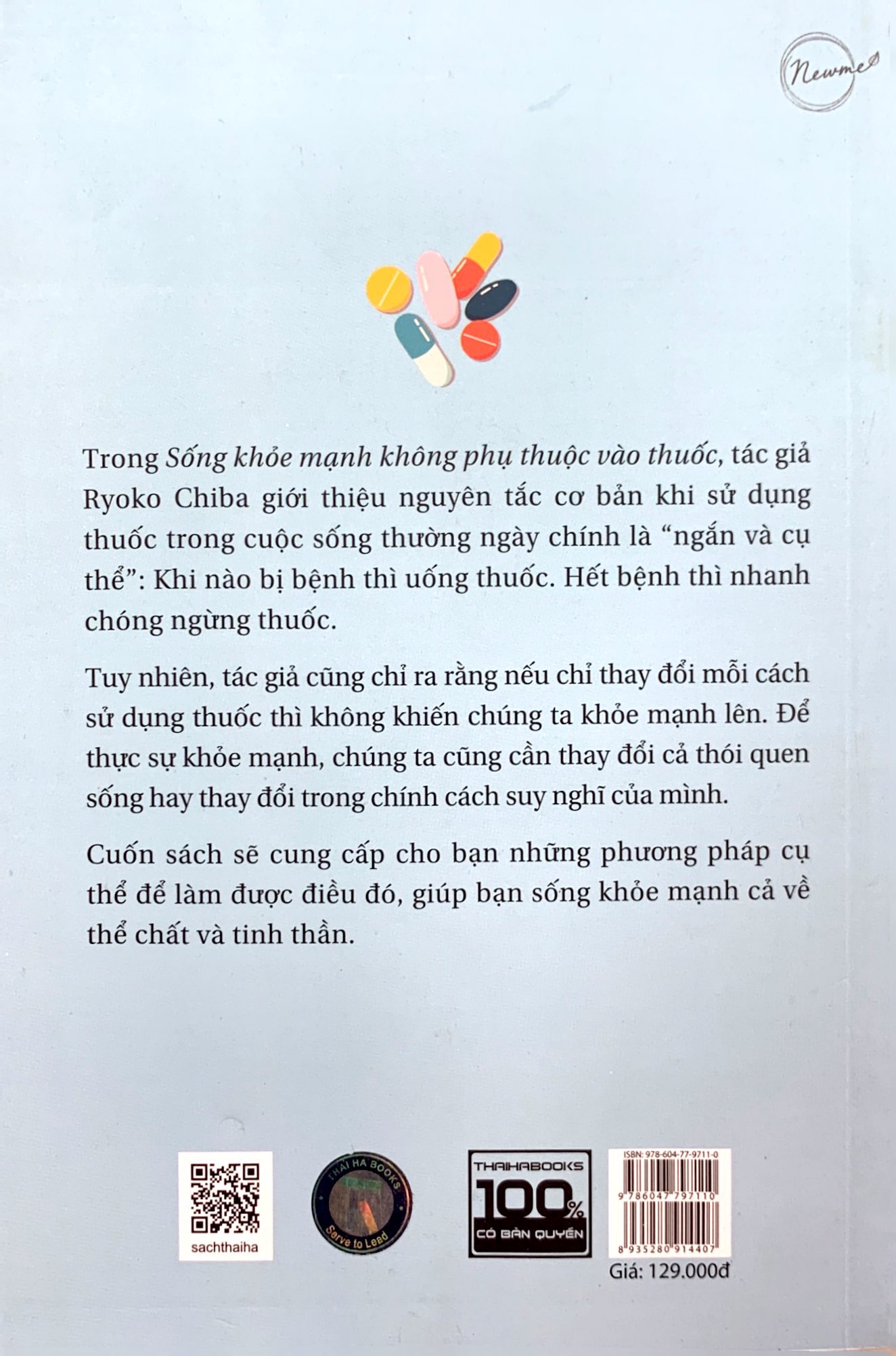 sống khoẻ mạnh không phụ thuộc vào thuốc - lời khuyên từ giáo sư ngành dược