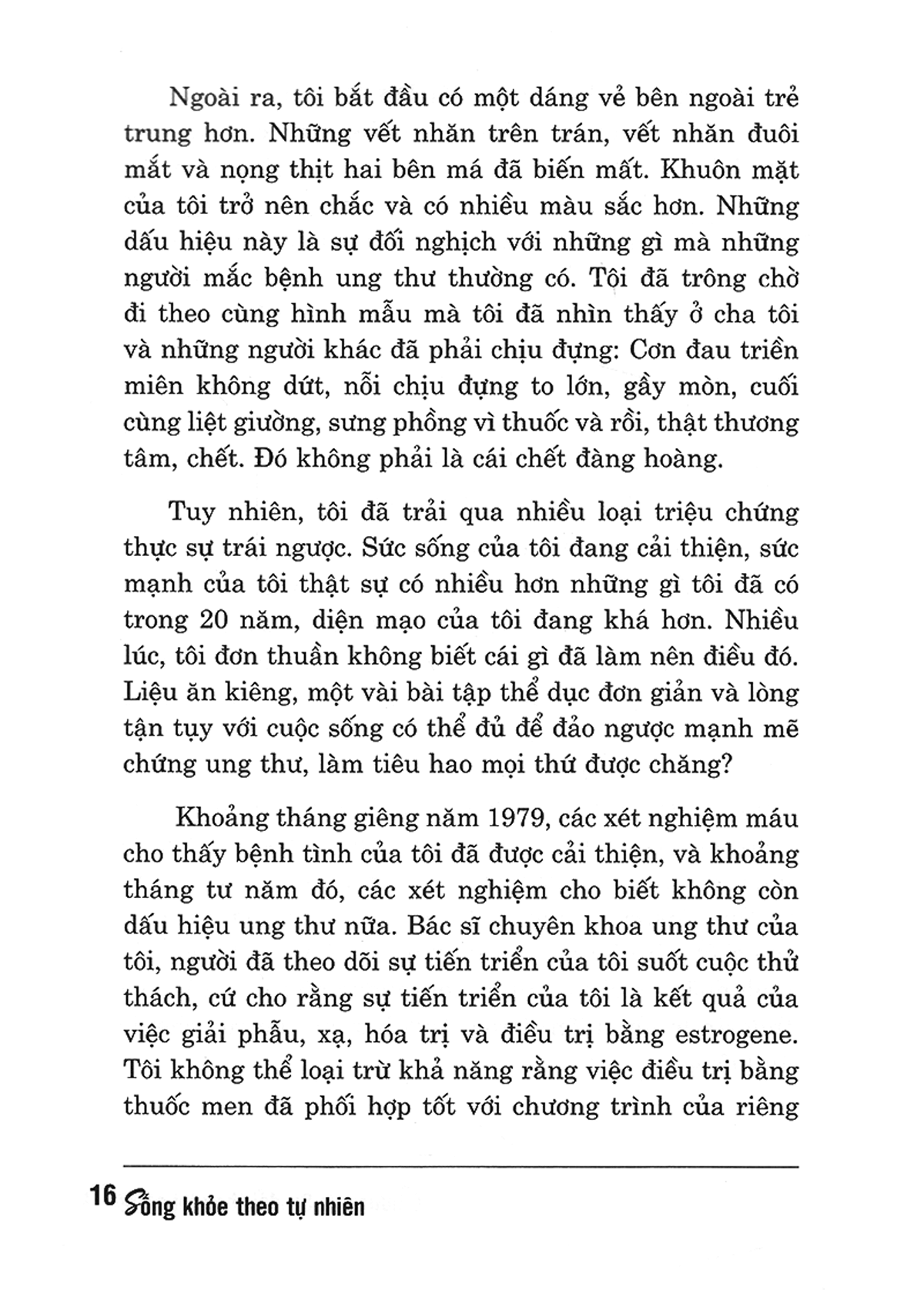 sống khỏe theo tự nhiên