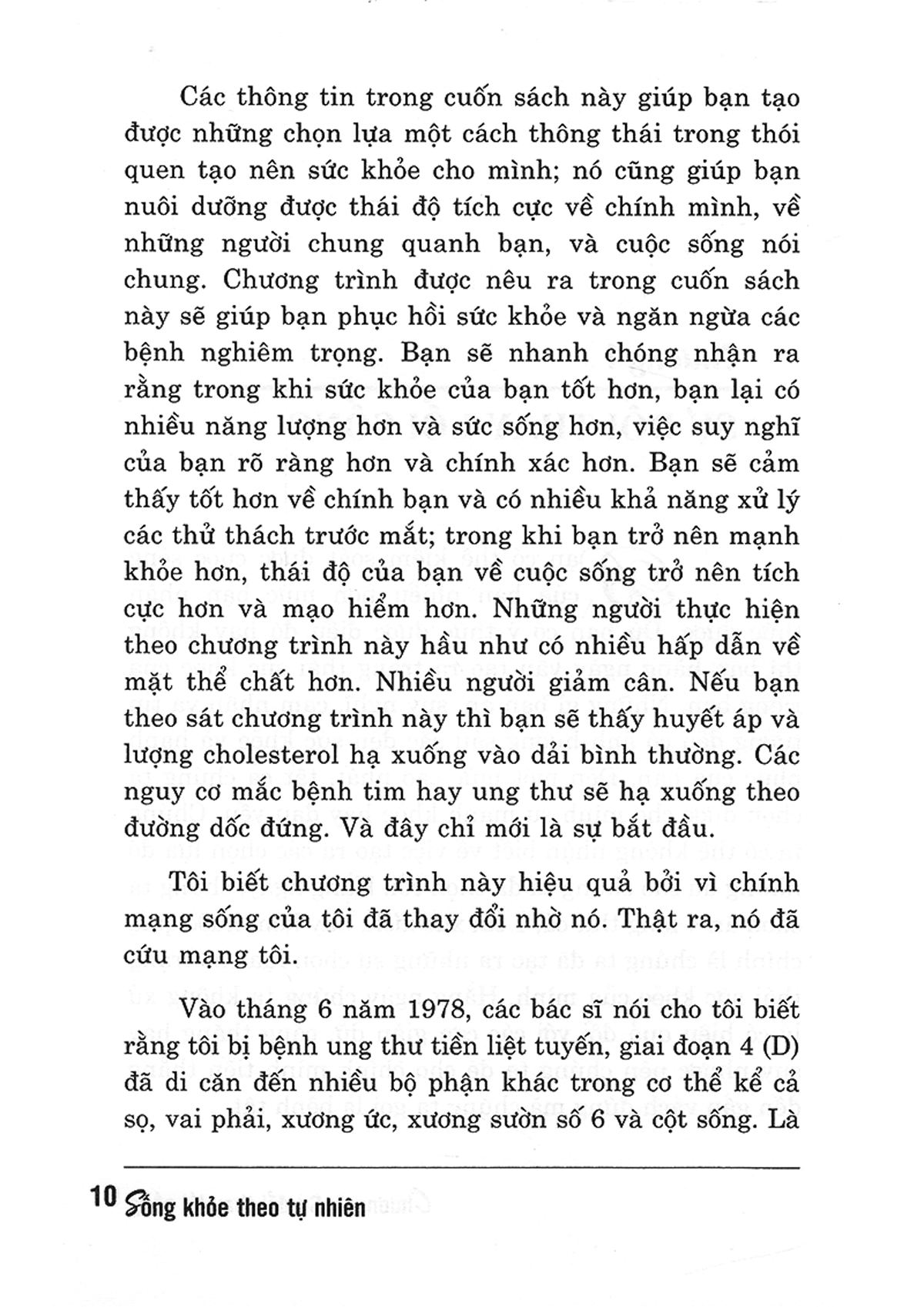 sống khỏe theo tự nhiên