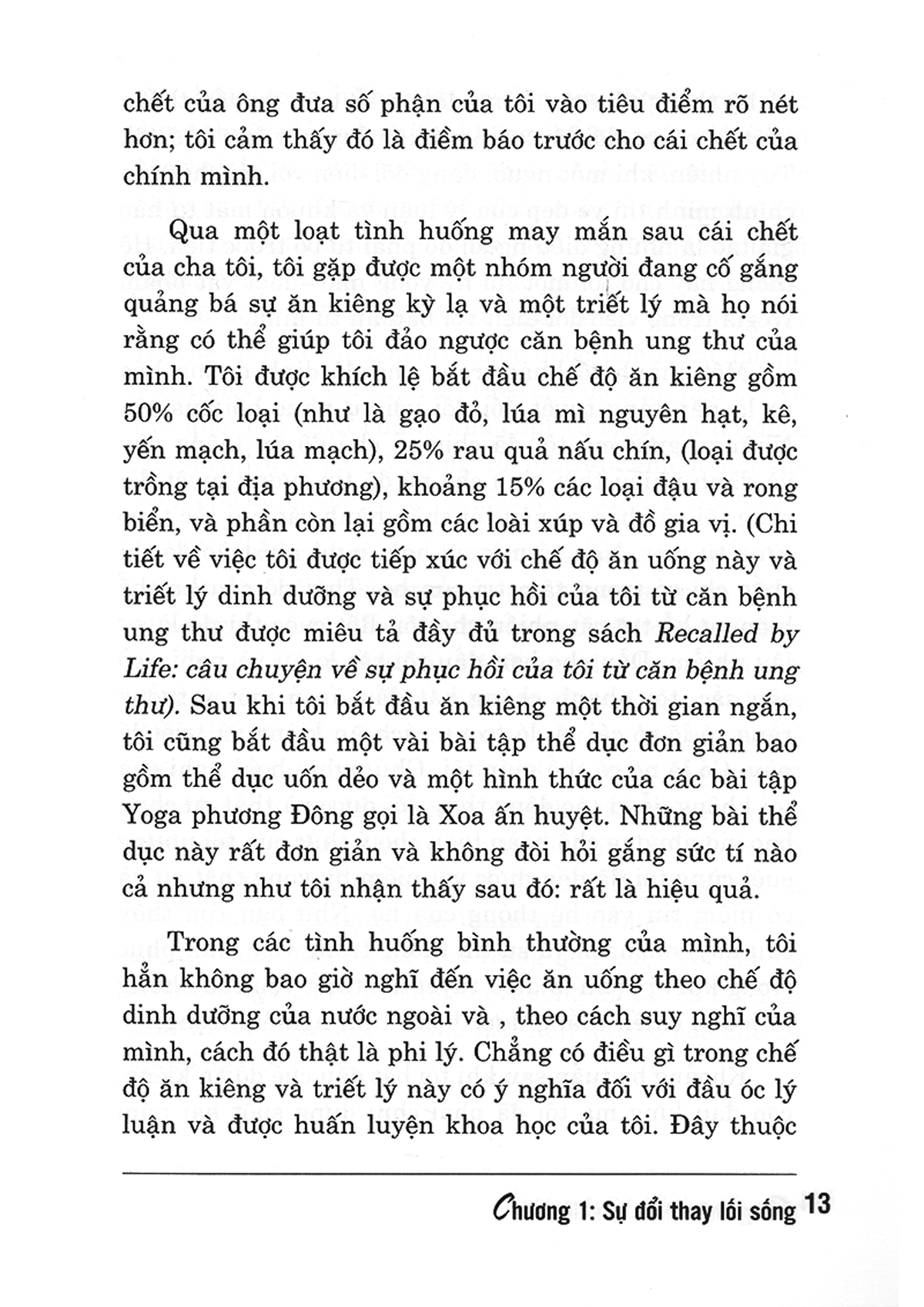 sống khỏe theo tự nhiên