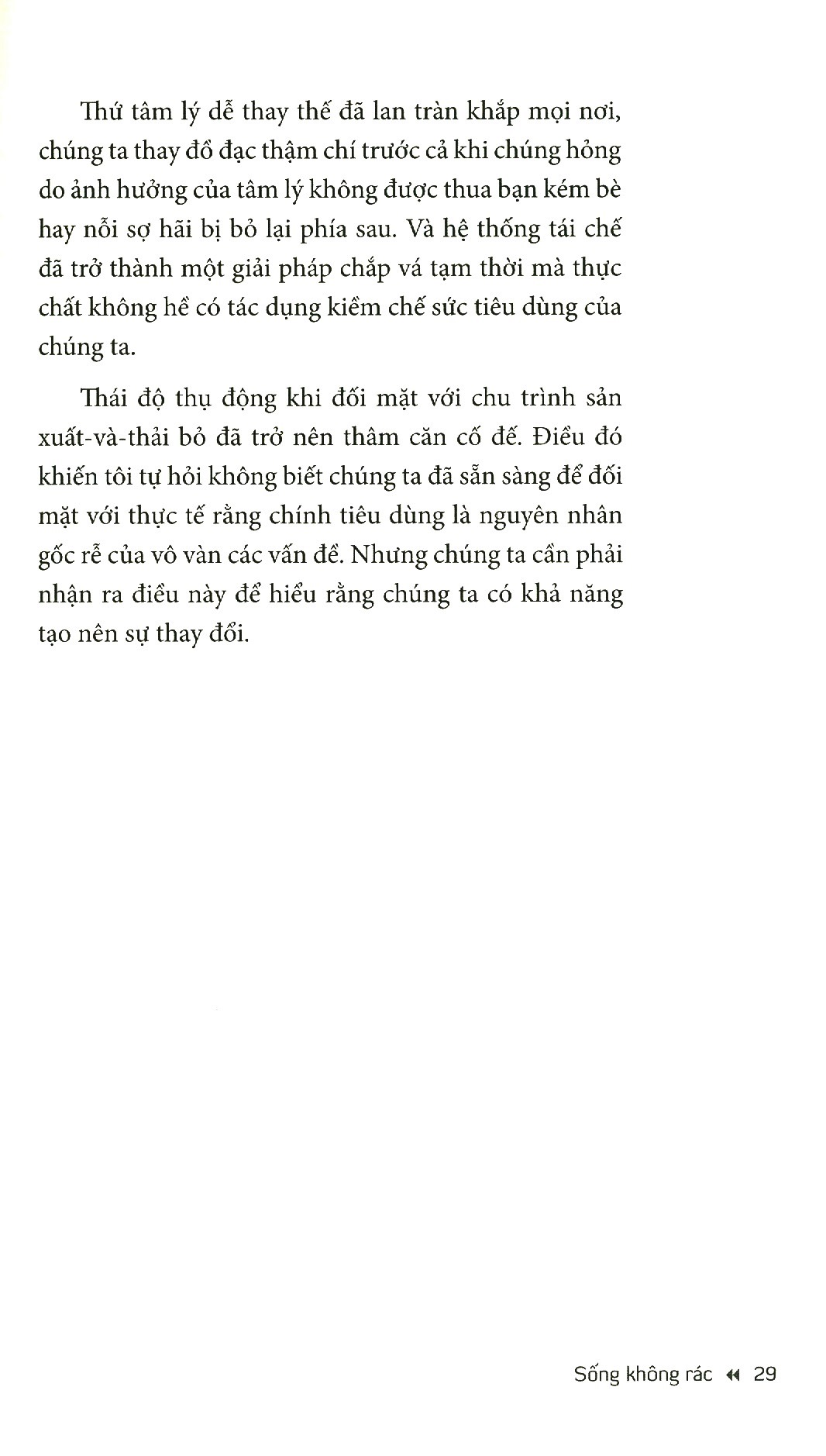 sống không rác - thay đổi thế giới từ những điều nhỏ nhất