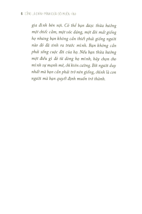 sống là chính mình giữa đời muôn hình (tái bản 2023)