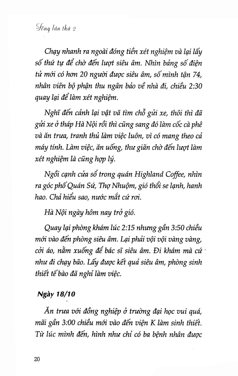 sống lần thứ 2