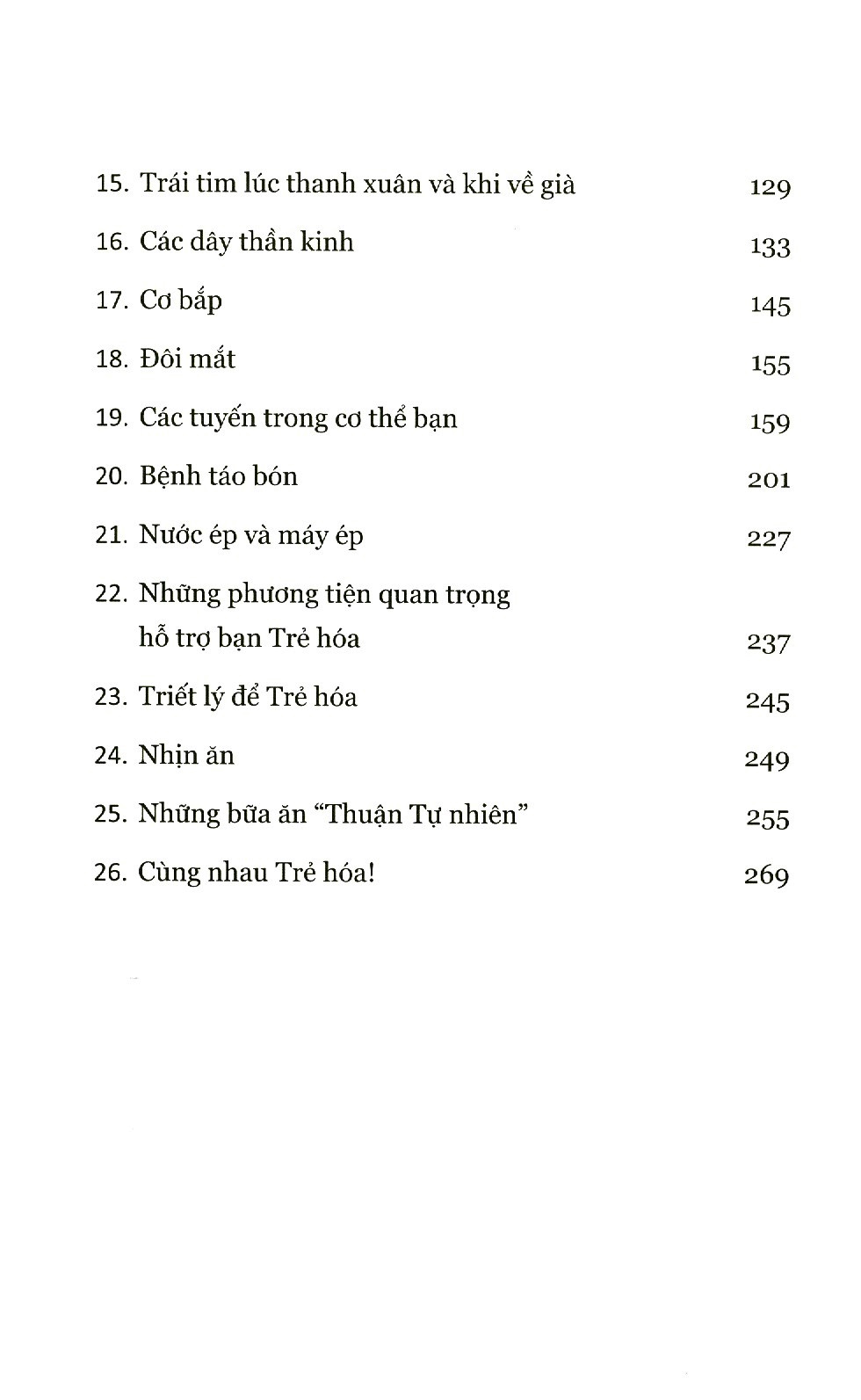 sống lành để trẻ