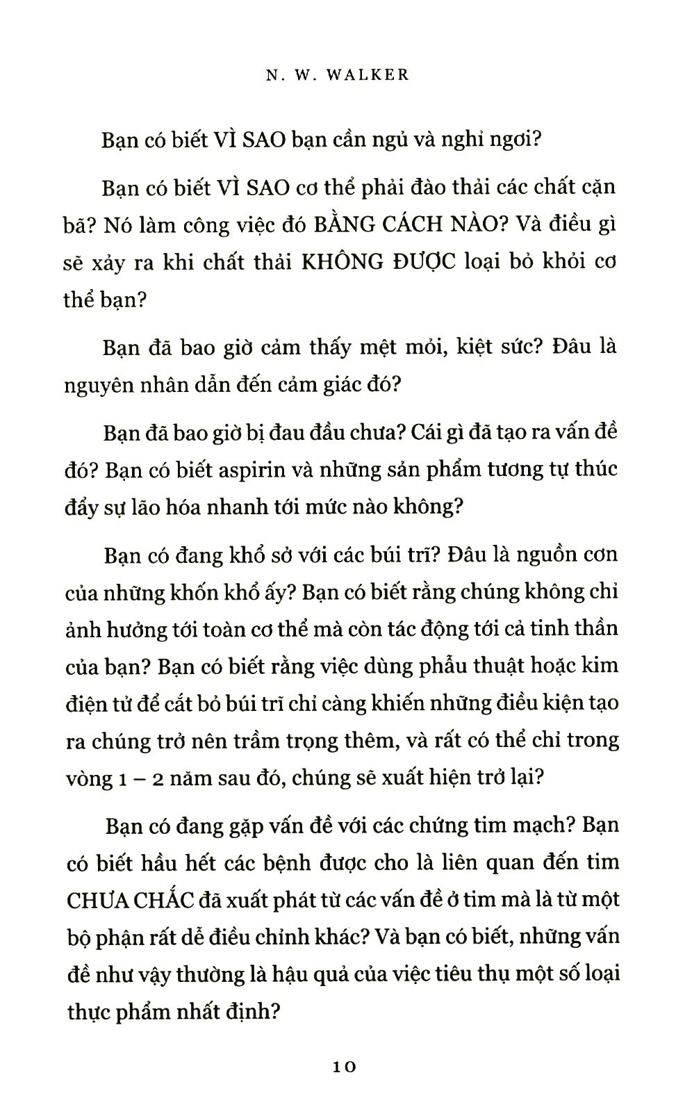 sống lành để trẻ