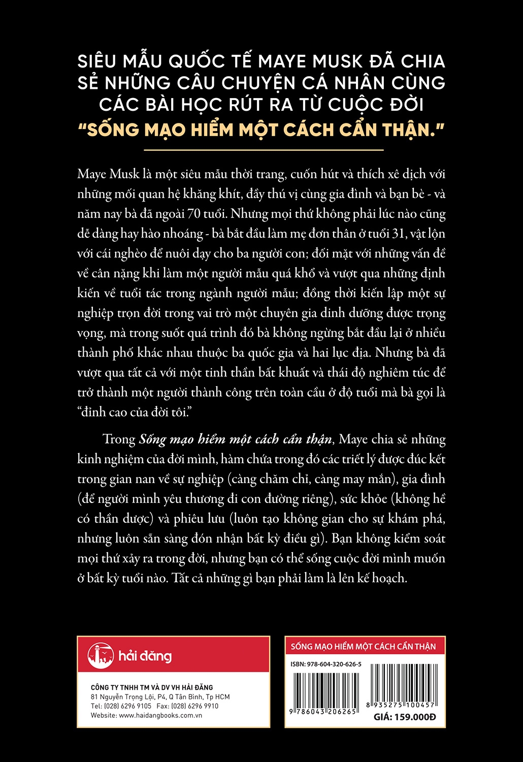 sống mạo hiểm một cách cẩn thận