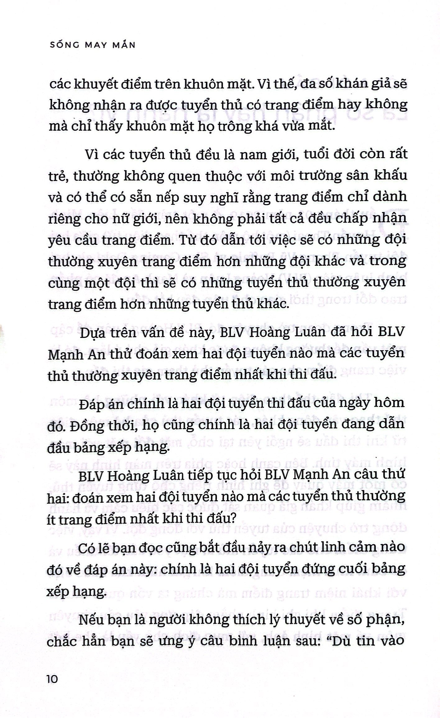 sống may mắn - khám phá những thú vị của tâm lý học hành vi