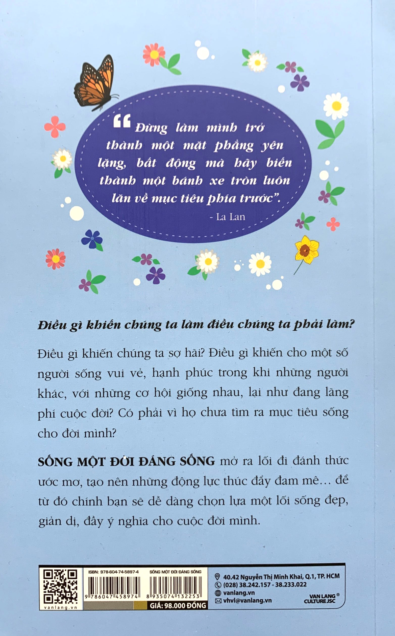 sống một đời đáng sống - năng lực tạo ảnh hưởng bằng sự khác biệt