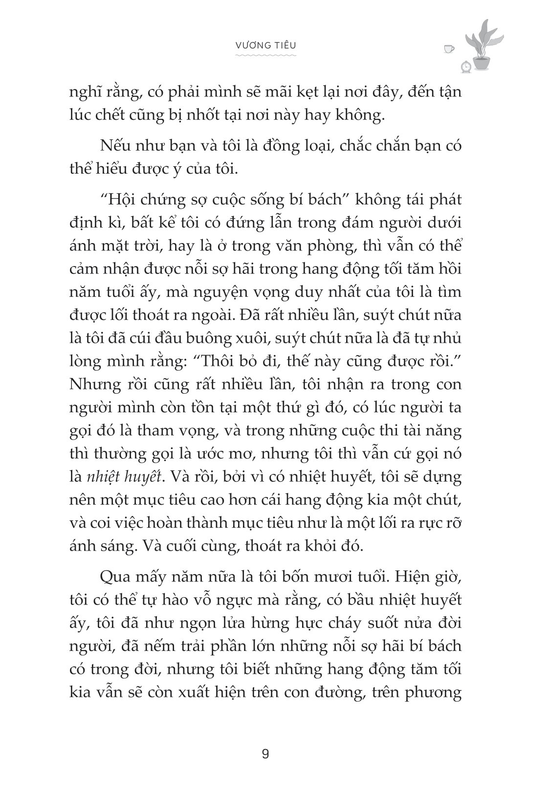 sống một đời theo ước nguyện bản thân