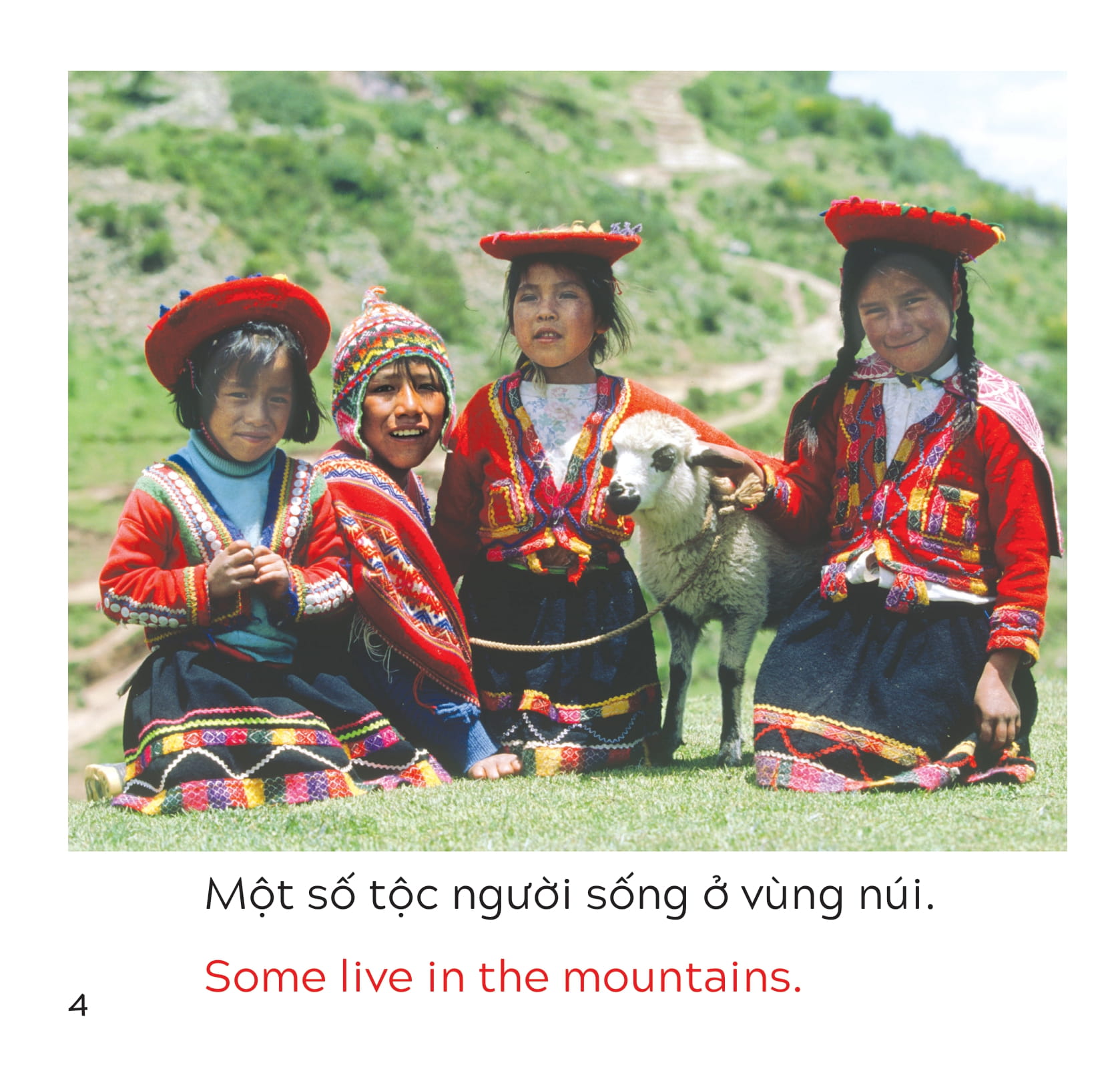 song ngữ việt anh - khám phá thế giới - các tộc người trên khắp thế giới - native people around the world