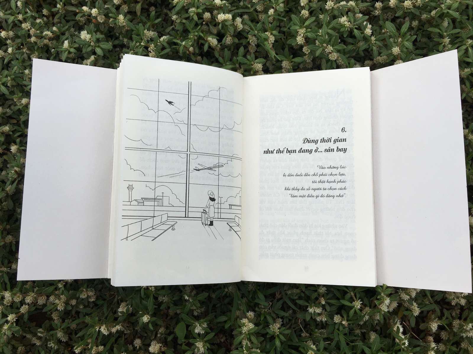 sống như bạn đang ở sân bay