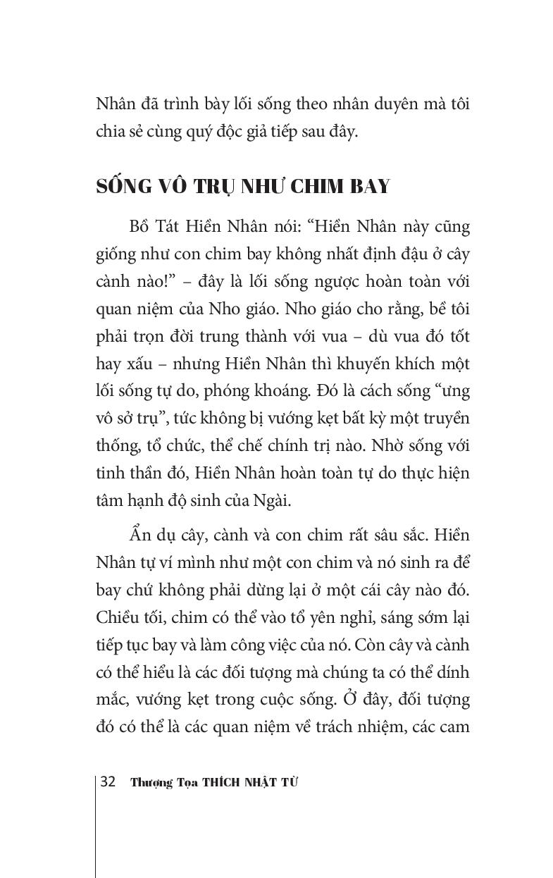sống như nhân duyên - nghệ thuật nhìn người