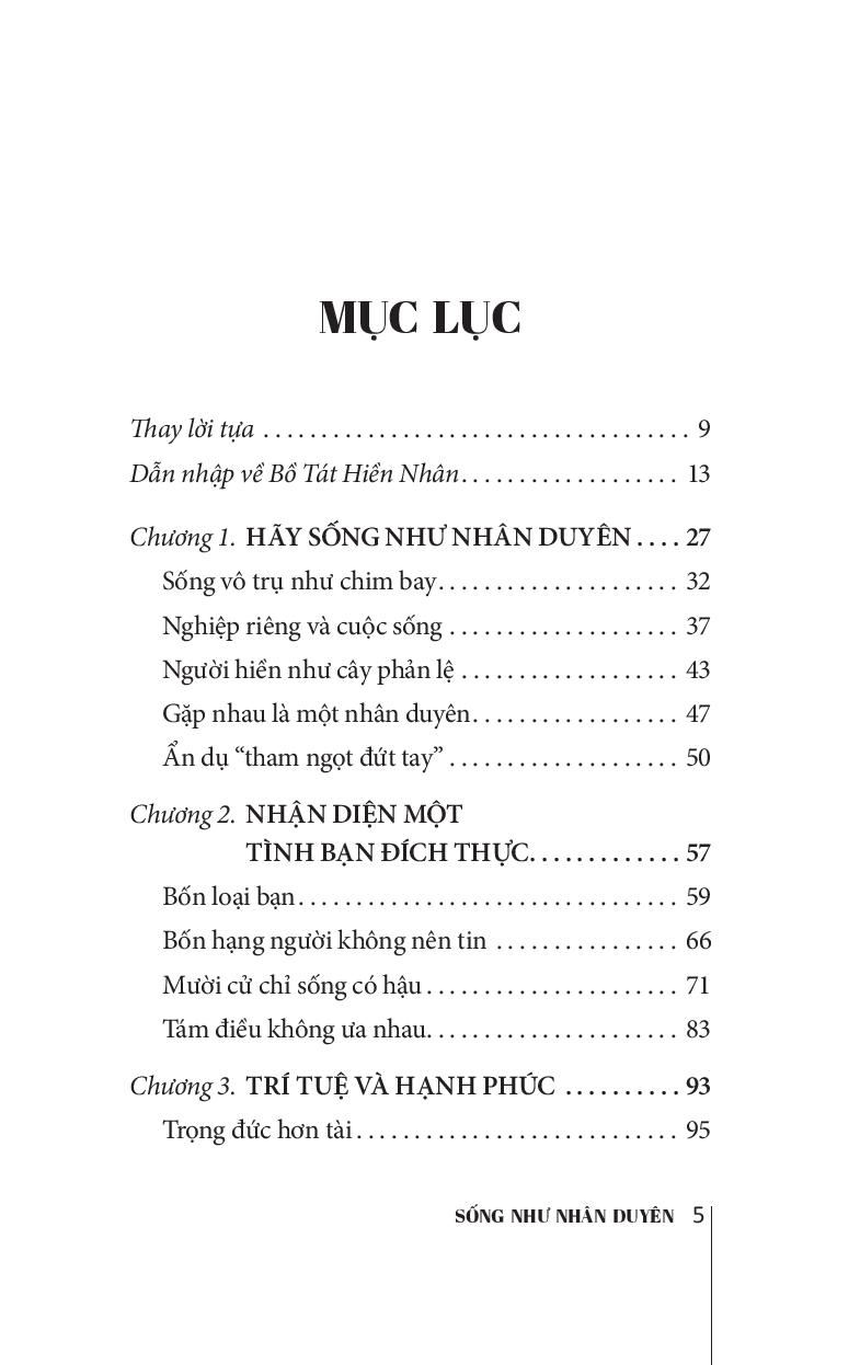 sống như nhân duyên - nghệ thuật nhìn người