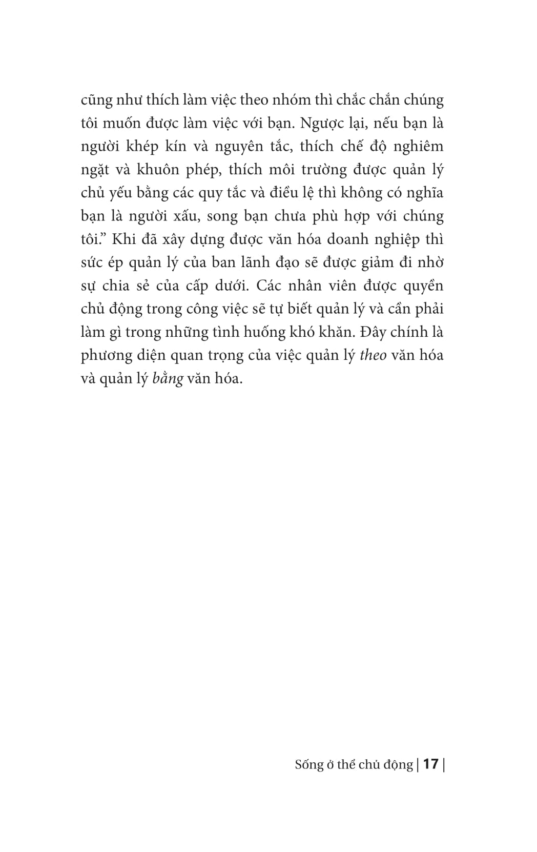 sống ở thể chủ động (tái bản 2019)