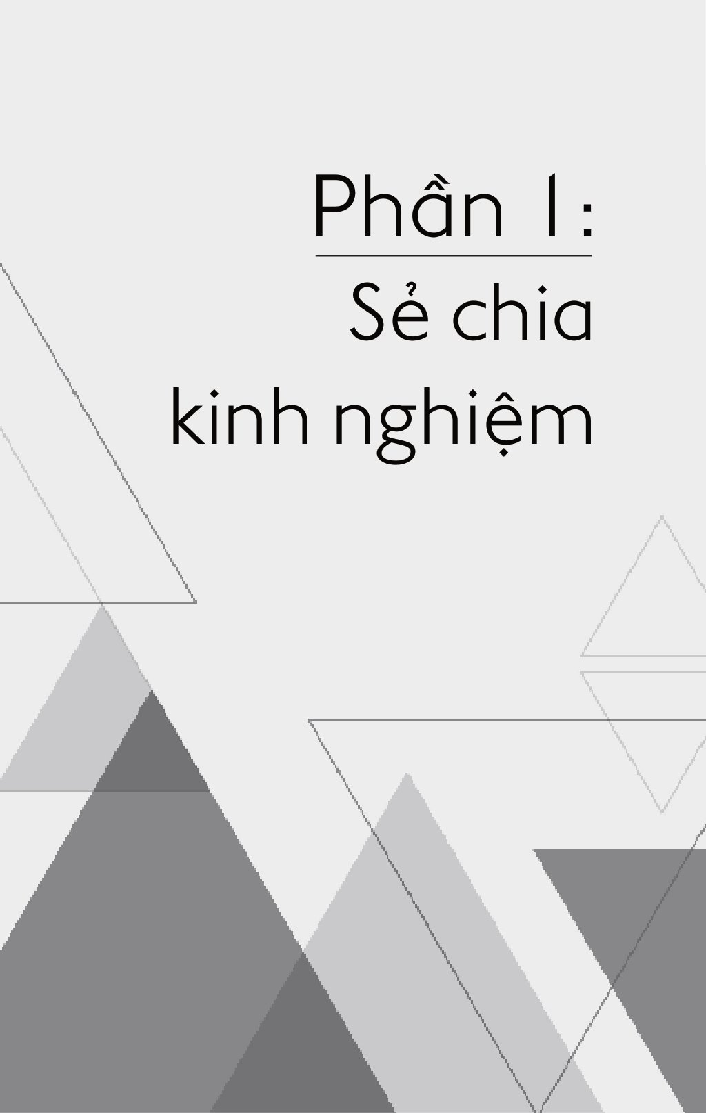 sống ở thể chủ động (tái bản)