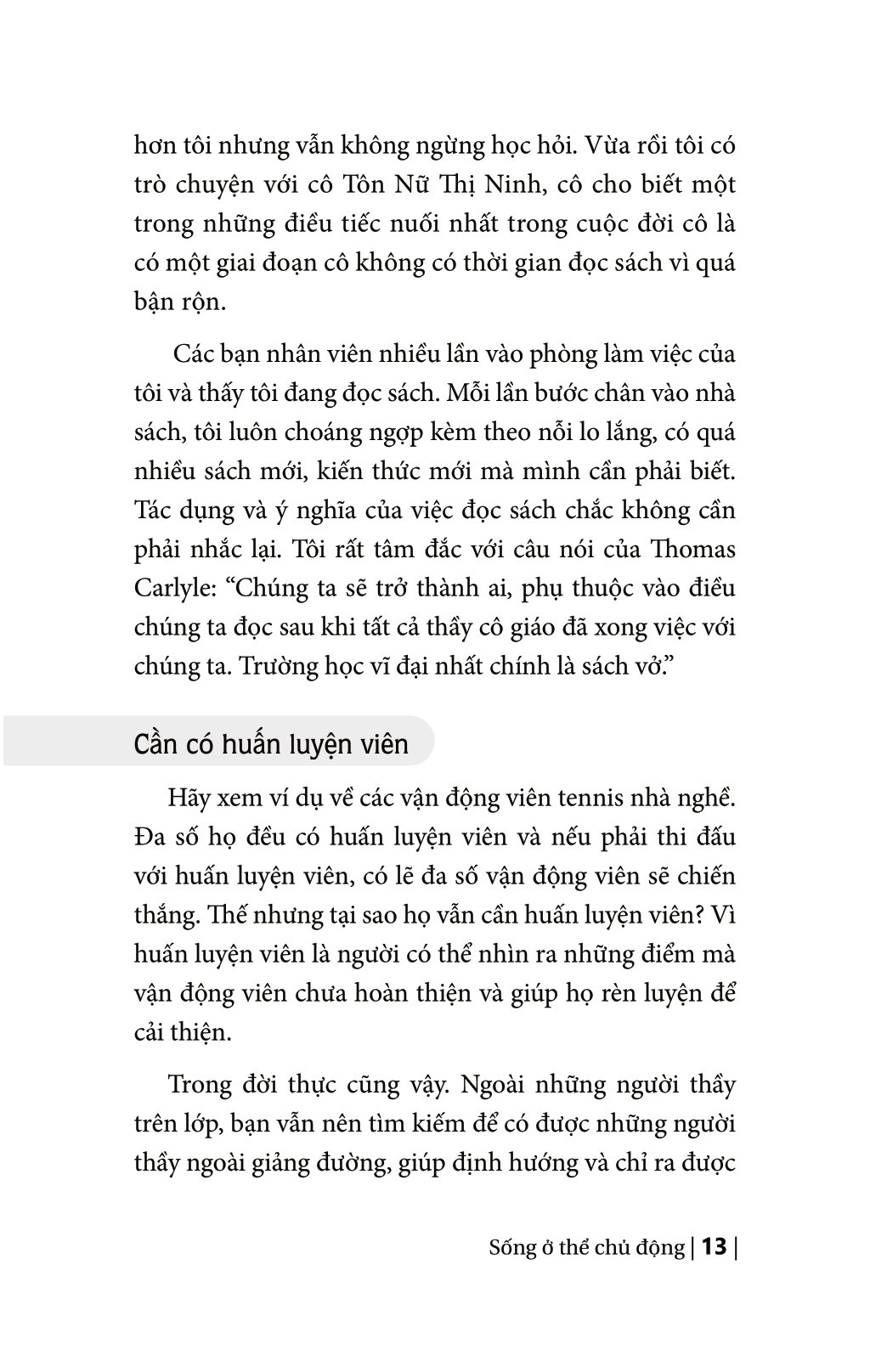 sống ở thể chủ động (tái bản)