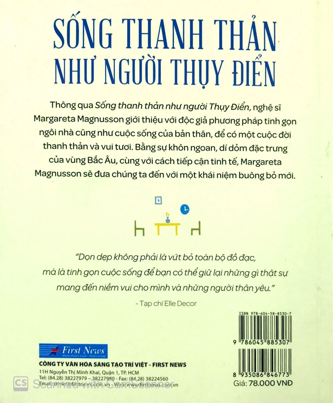 sống thanh thản như người thụy điển