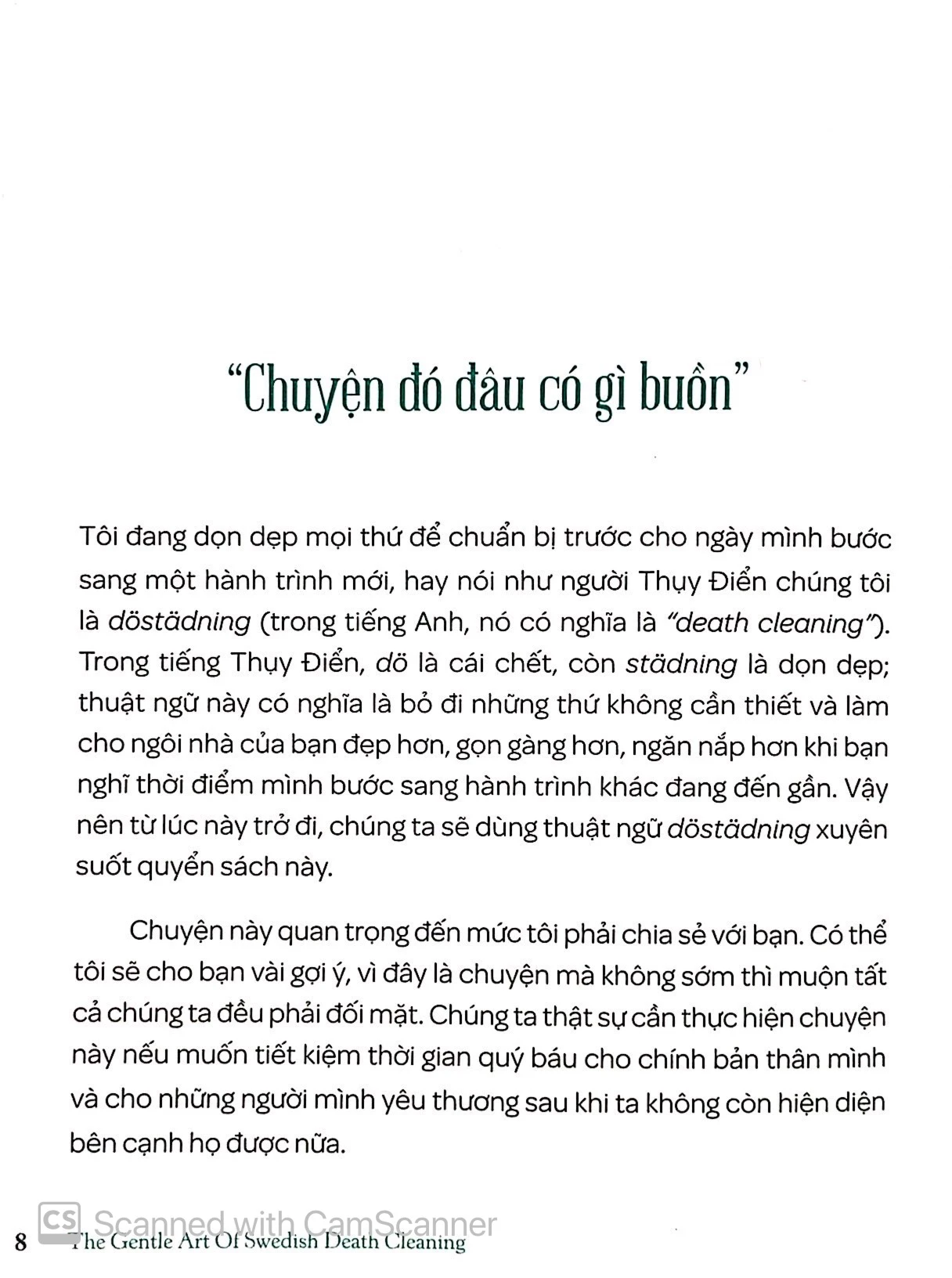sống thanh thản như người thụy điển