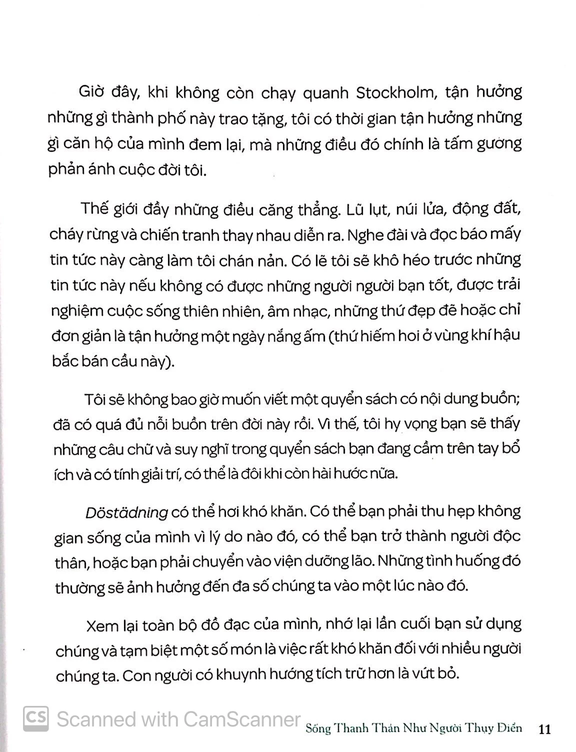 sống thanh thản như người thụy điển