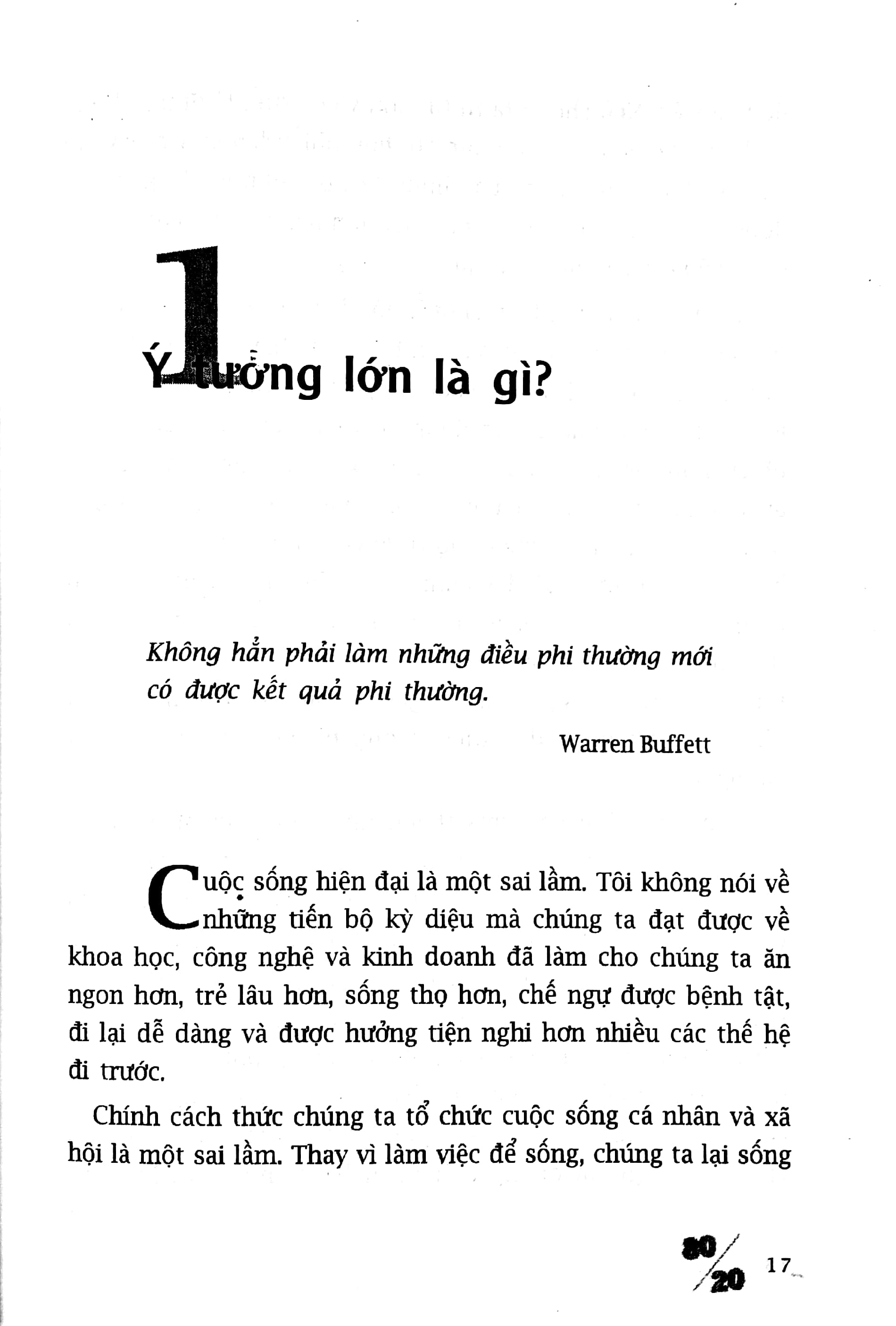 sống theo phương thức 80/20: bớt công việc, bớt ưu phiền, thêm thành công, thêm niềm vui sống