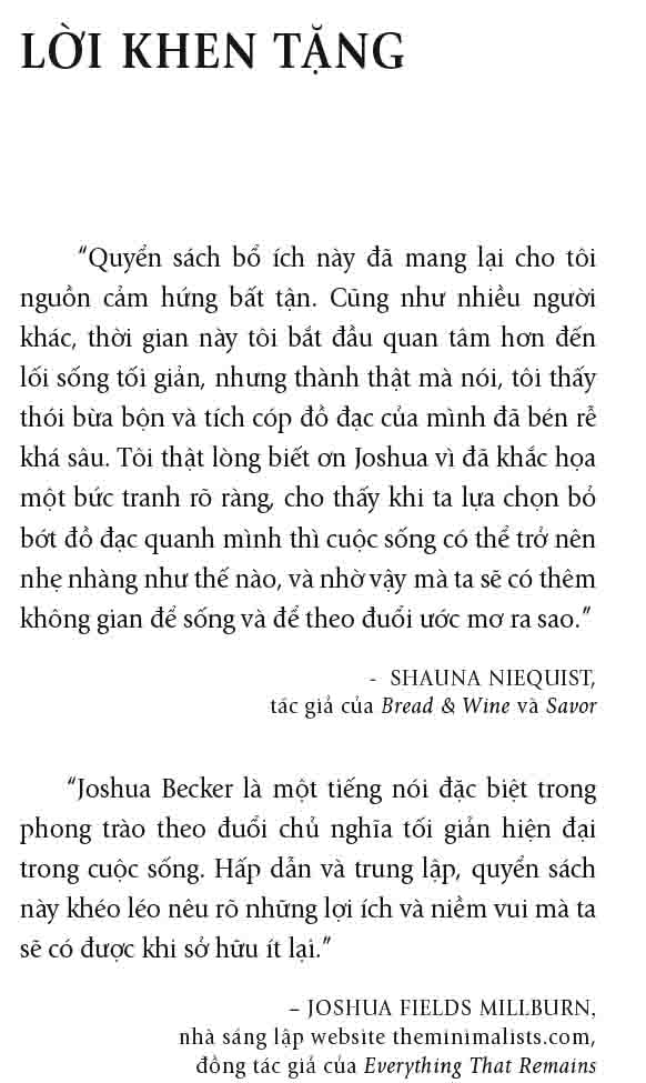 sống tối giản