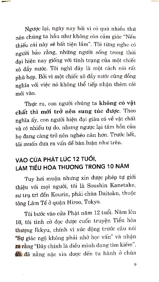 sống tối giản phong cách thiền