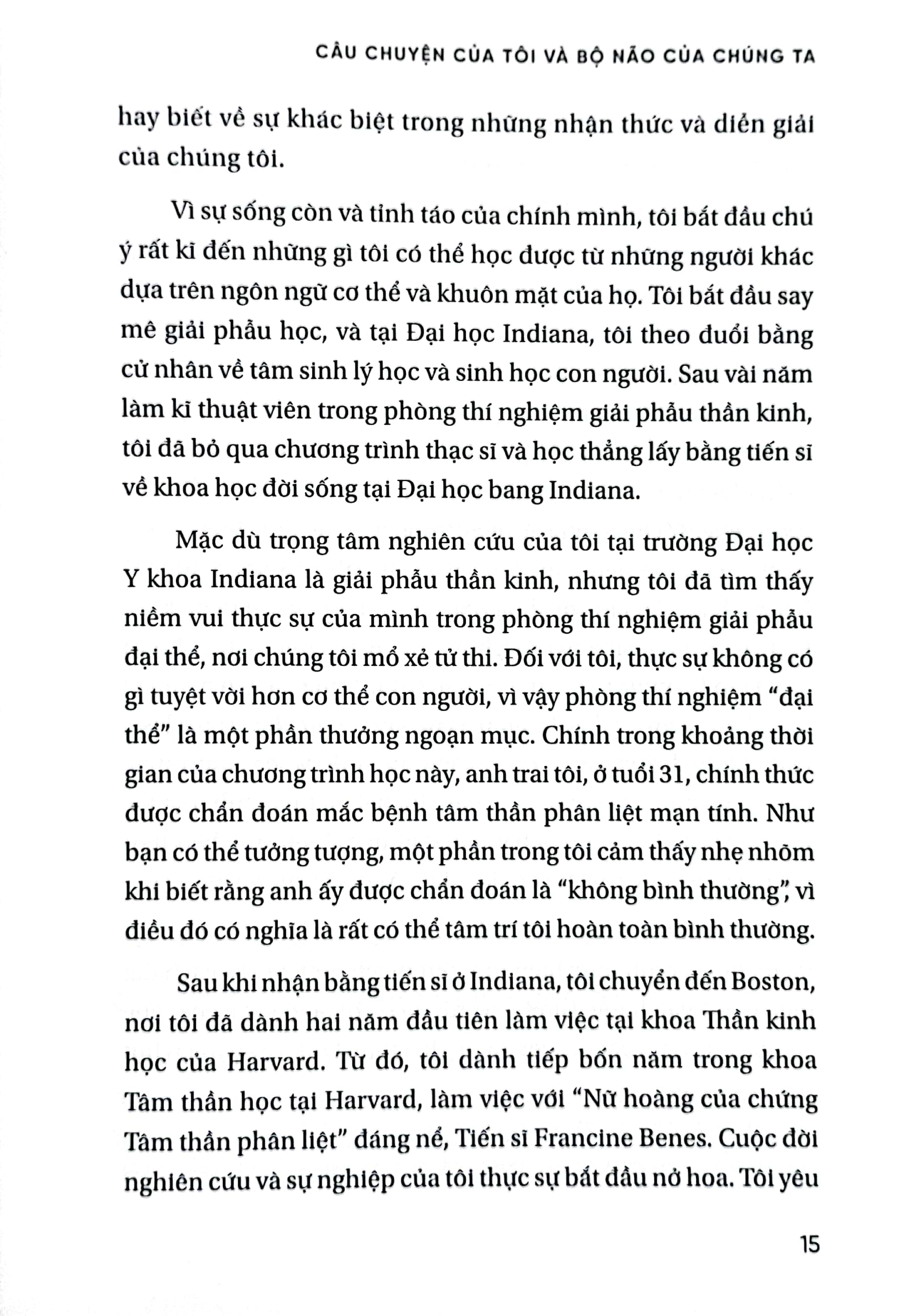 sống trọn não bộ - giải phẫu sự lựa chọn và bốn nhân vật thúc đẩy cuộc đời chúng ta