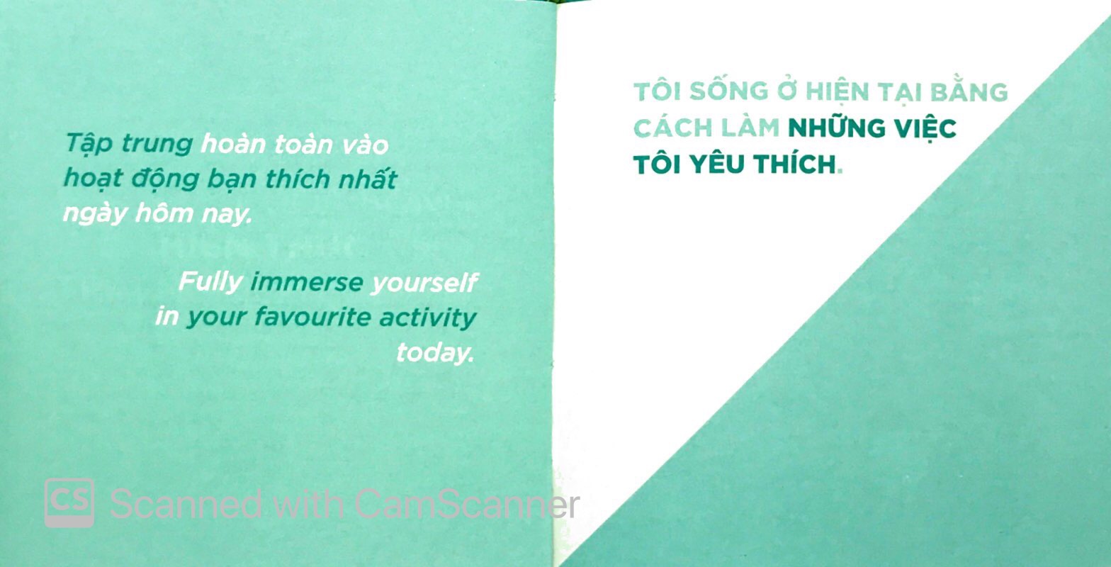 sống trọn vẹn từng khoảnh khắc