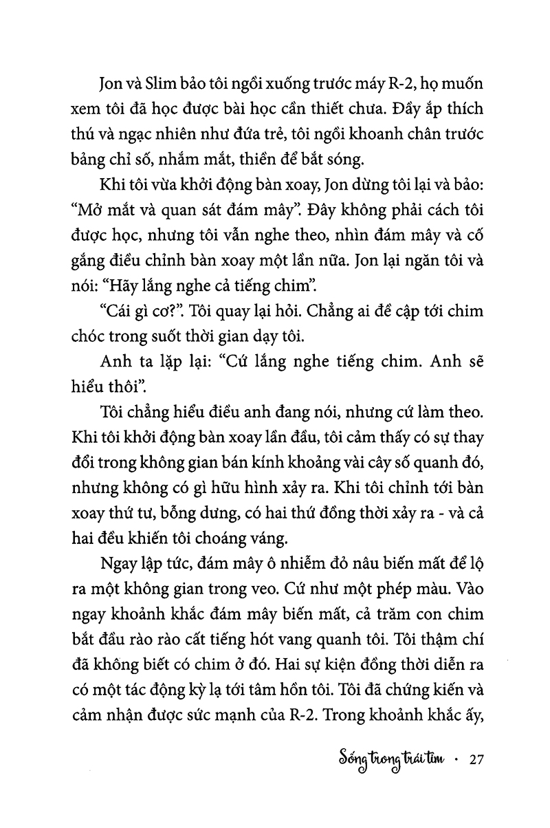 sống trong trái tim