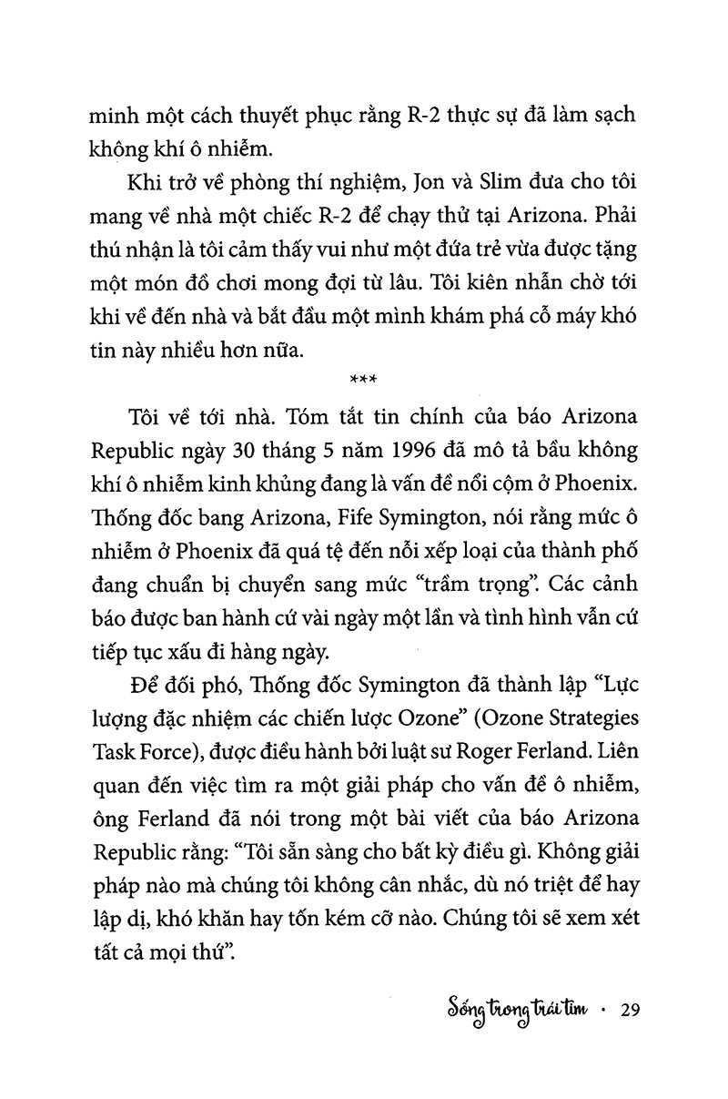 sống trong trái tim