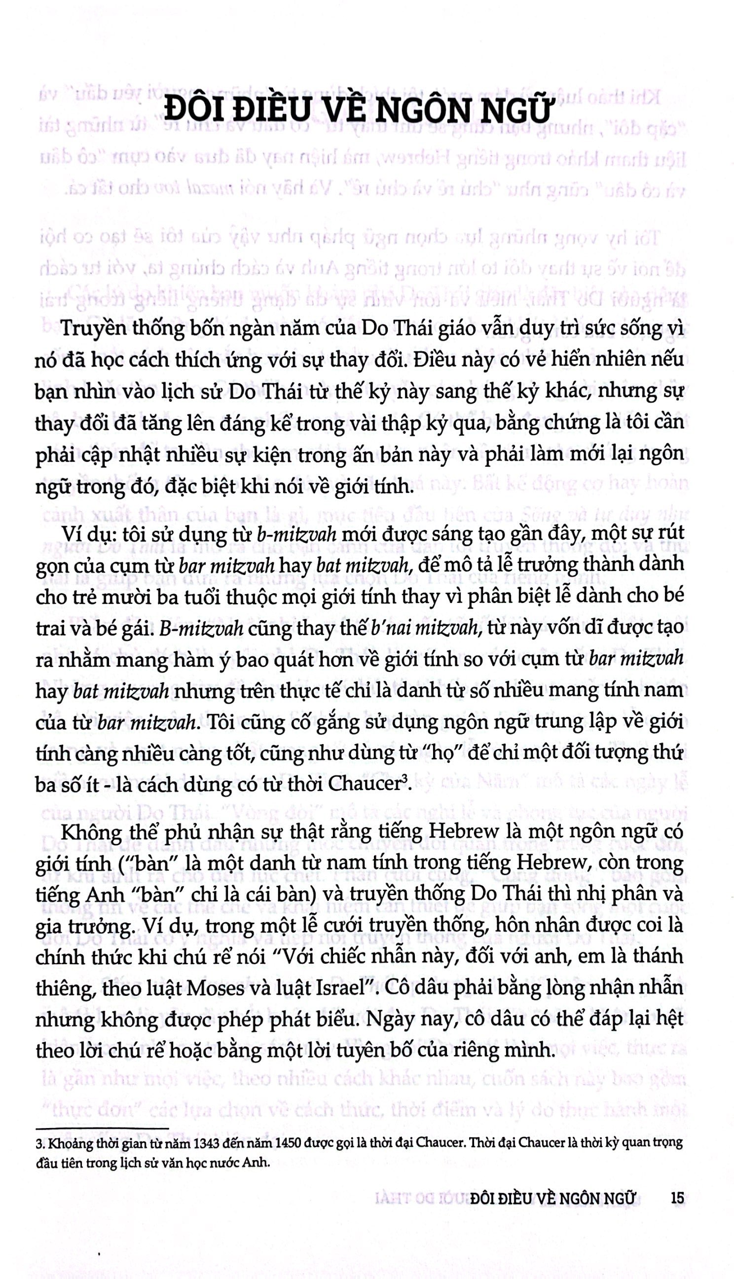 sống và tư duy như người do thái