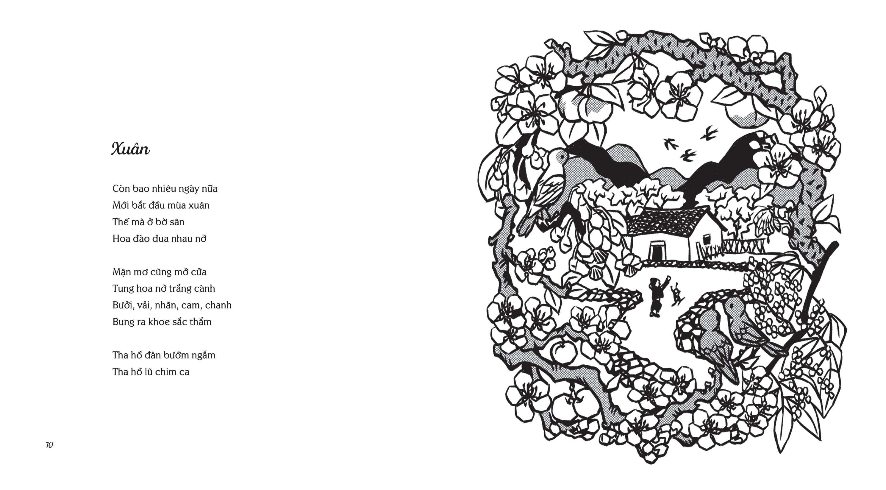 sông vừa đi vừa lớn