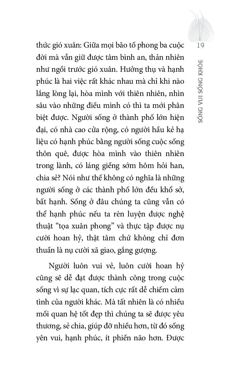 sống vui sống khỏe