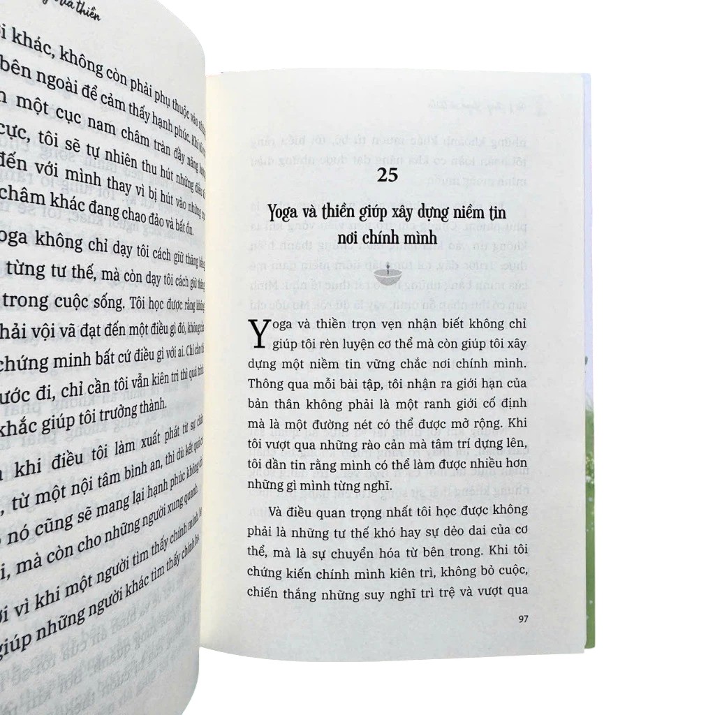 Song, Yoga Va Thien - Bia Cung