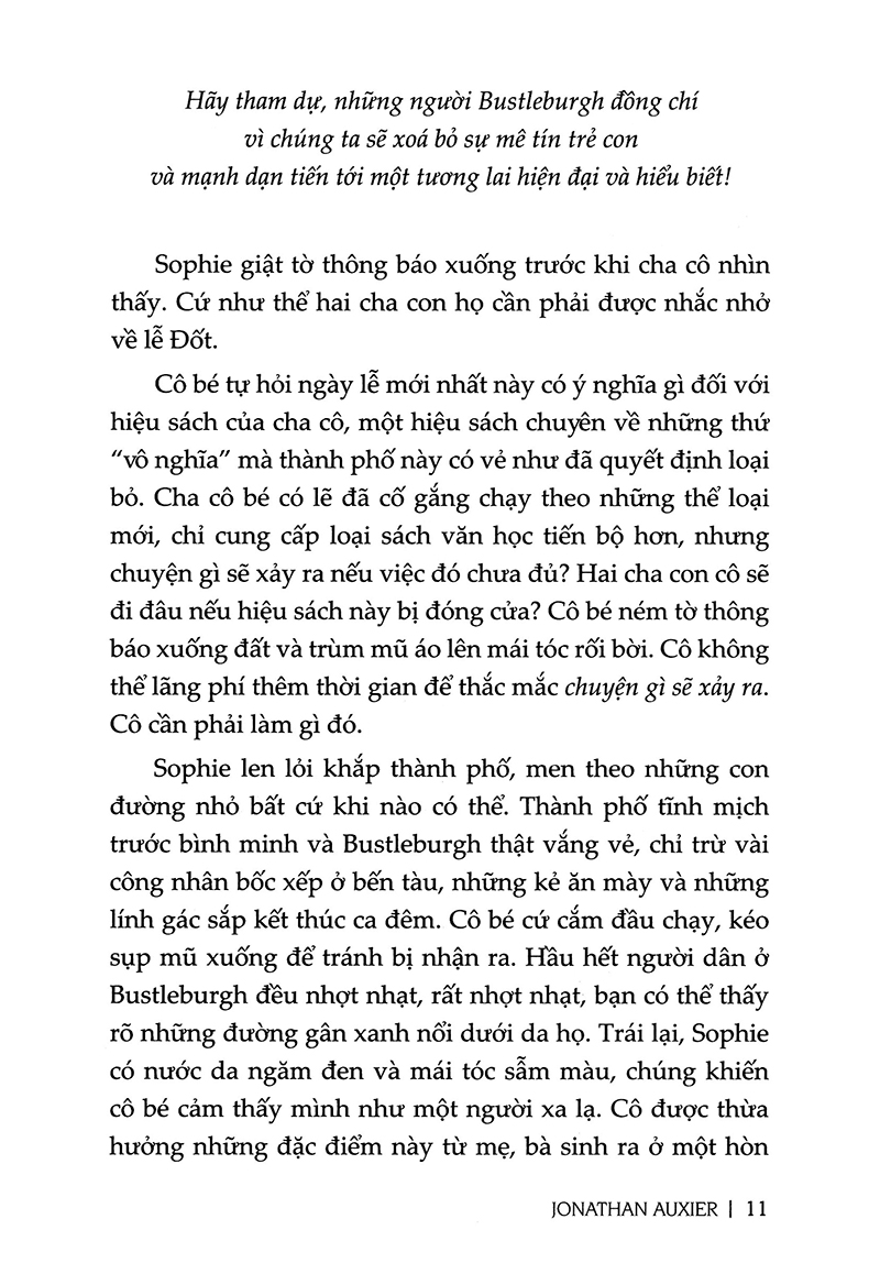 sophie quire & người gác truyện cuối cùng