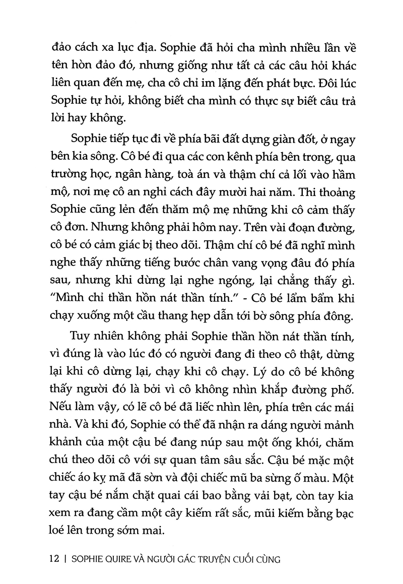 sophie quire & người gác truyện cuối cùng