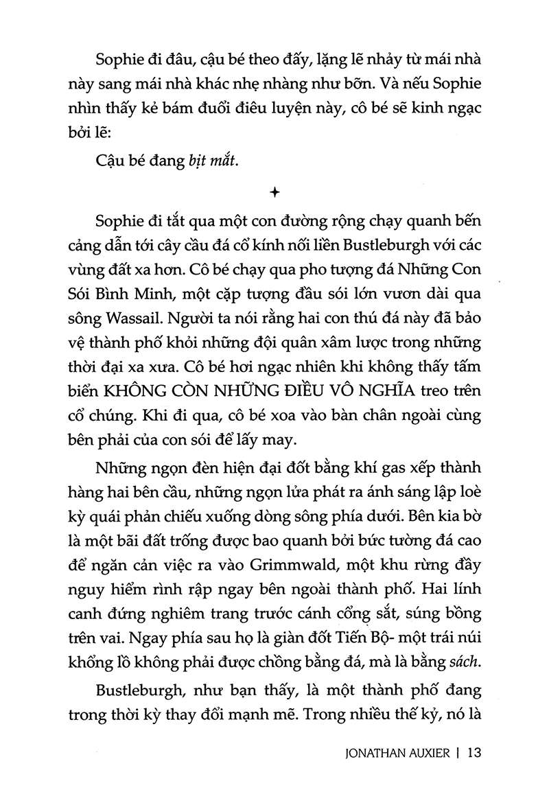 sophie quire & người gác truyện cuối cùng