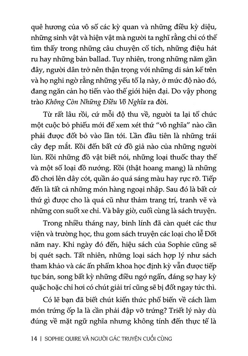 sophie quire & người gác truyện cuối cùng