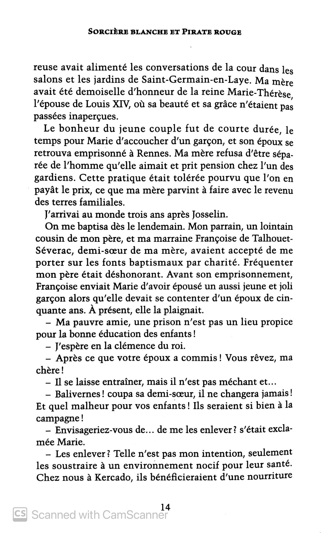 sorciere blanche et pirate rouge