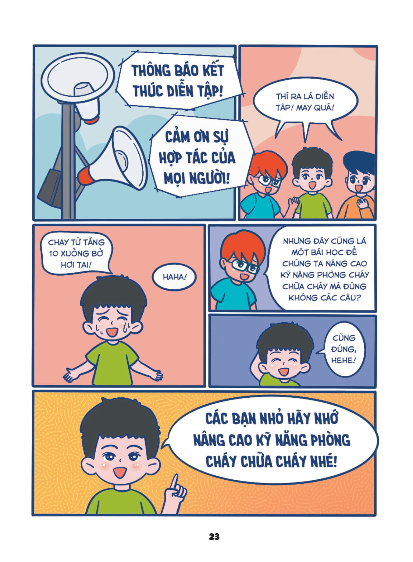 SOS Cho Tre Em - Truyen Tranh Ky Nang An Toan Thoat Hiem Tuc Thi - Nhan Dien Rui Ro Va Thoat Hiem An Toan