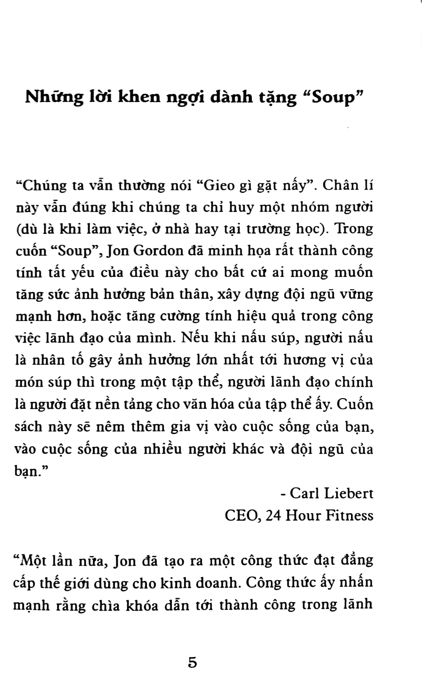 soup - công thức giúp nuôi dưỡng và xây dựng văn hóa cho đội ngũ của bạn