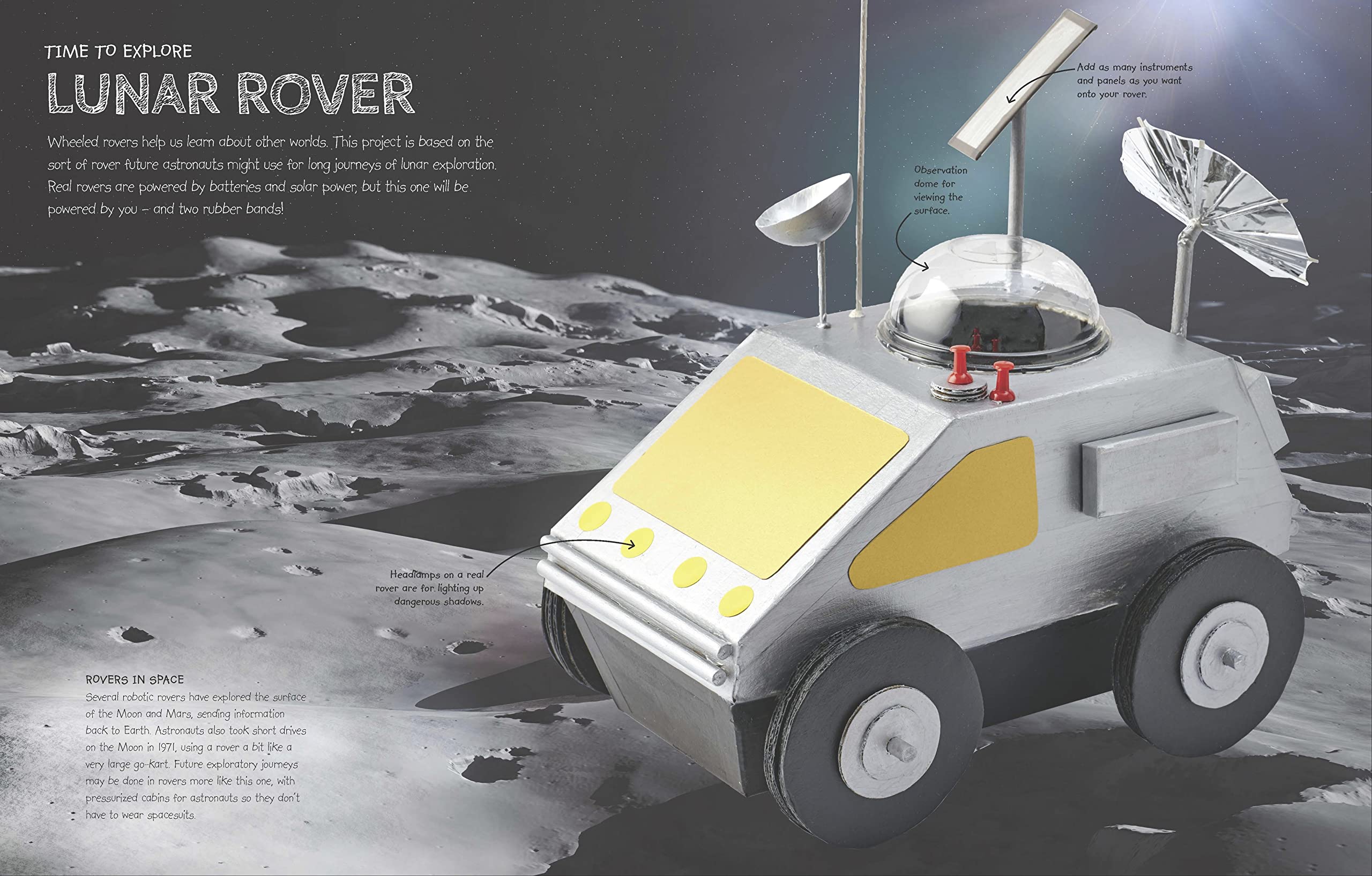 space activity lab - exciting space projects for budding astronomers