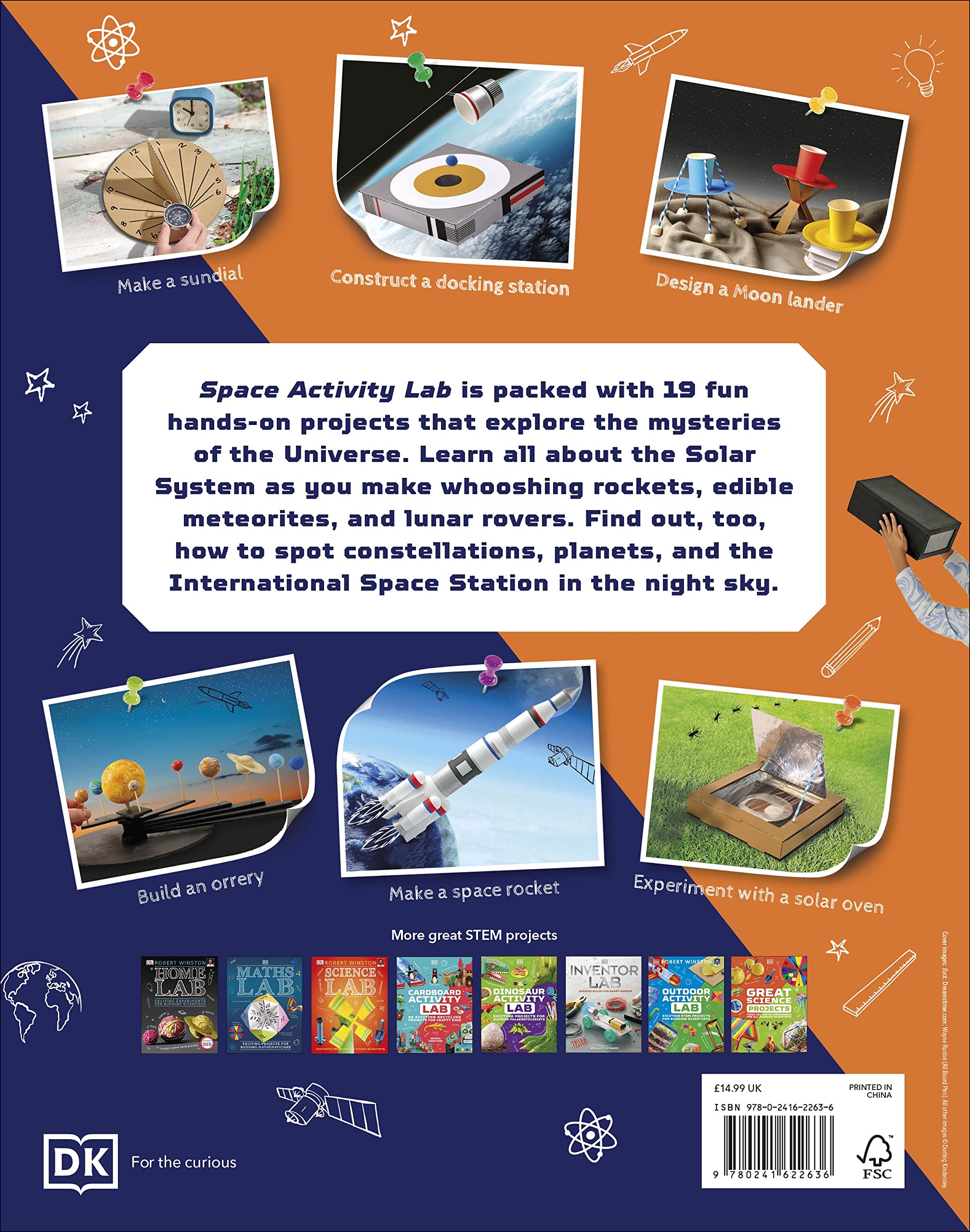 space activity lab - exciting space projects for budding astronomers