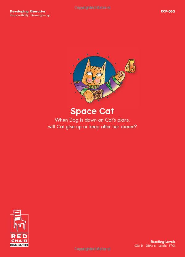 space cat (funny bone readers: developing character)