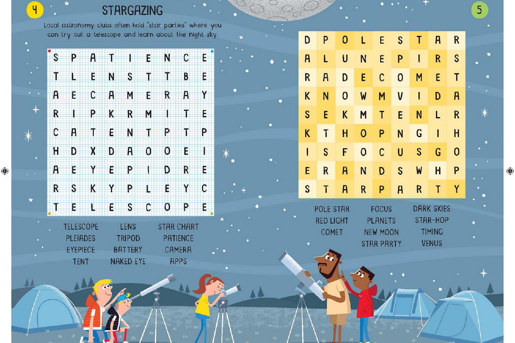 space wordsearches