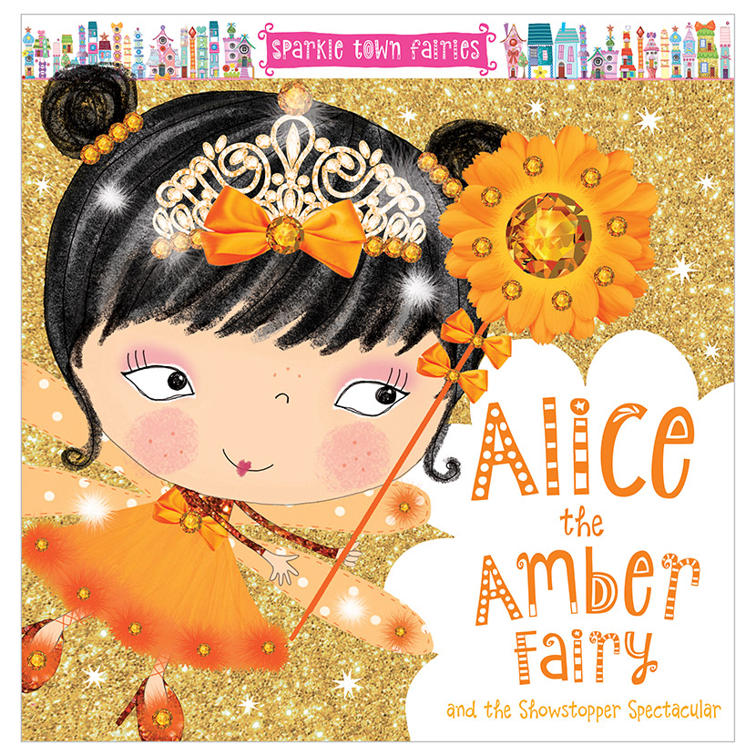 sparkle town fairies: alice the amber fairy